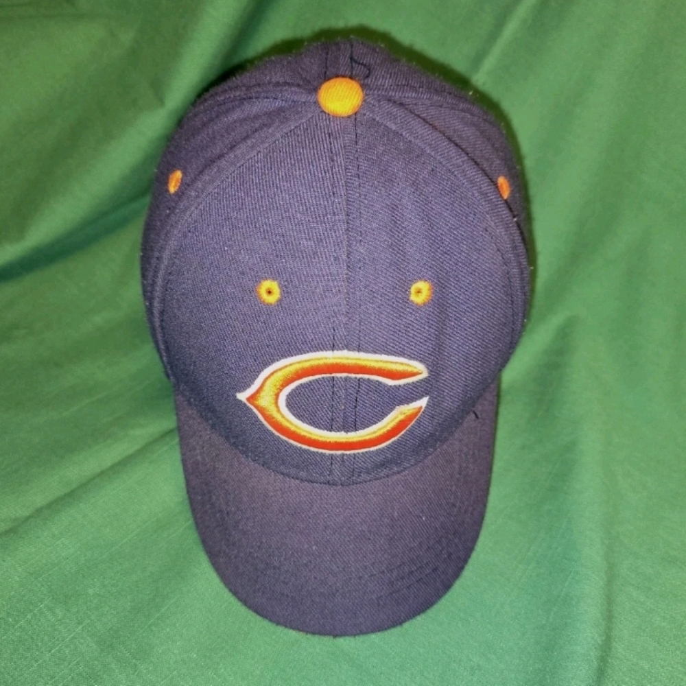 Chicago Bears Youth Size Cap Hat Pre-owned NFL Adjustable Strap Embroidered Logo
